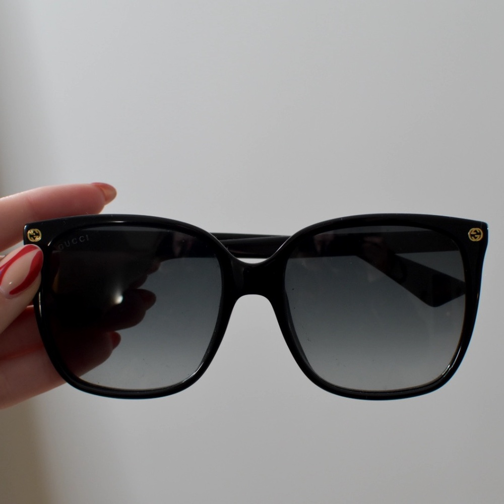 Gucci 57mm Square Sunglasses